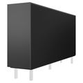 BRALCO JET EVO highboard | 2 OH, 2036 x 460 mm, black - 4 Thumbnail Image