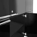 BRALCO JET EVO highboard | 2 OH, 2036 x 460 mm, black - 6 Thumbnail Image