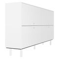 Bralco JET EVO Highboard | 2 Oh, 2036 x 460 mm, white - 3 Thumbnail Image