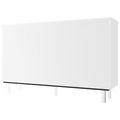 Bralco JET EVO Highboard | 2 Oh, 2036 x 460 mm, white - 5 Thumbnail Image