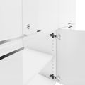 Bralco JET EVO Highboard | 2 Oh, 2036 x 460 mm, white - 6 Thumbnail Image