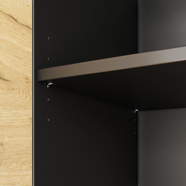 ART Aktenschrank | 4 OH, 1600 x 1760 mm, Wildeiche-Dunkelgrau