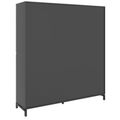 ART Aktenschrank | 4 OH, 1600 x 1760 mm, Wildeiche-Dunkelgrau