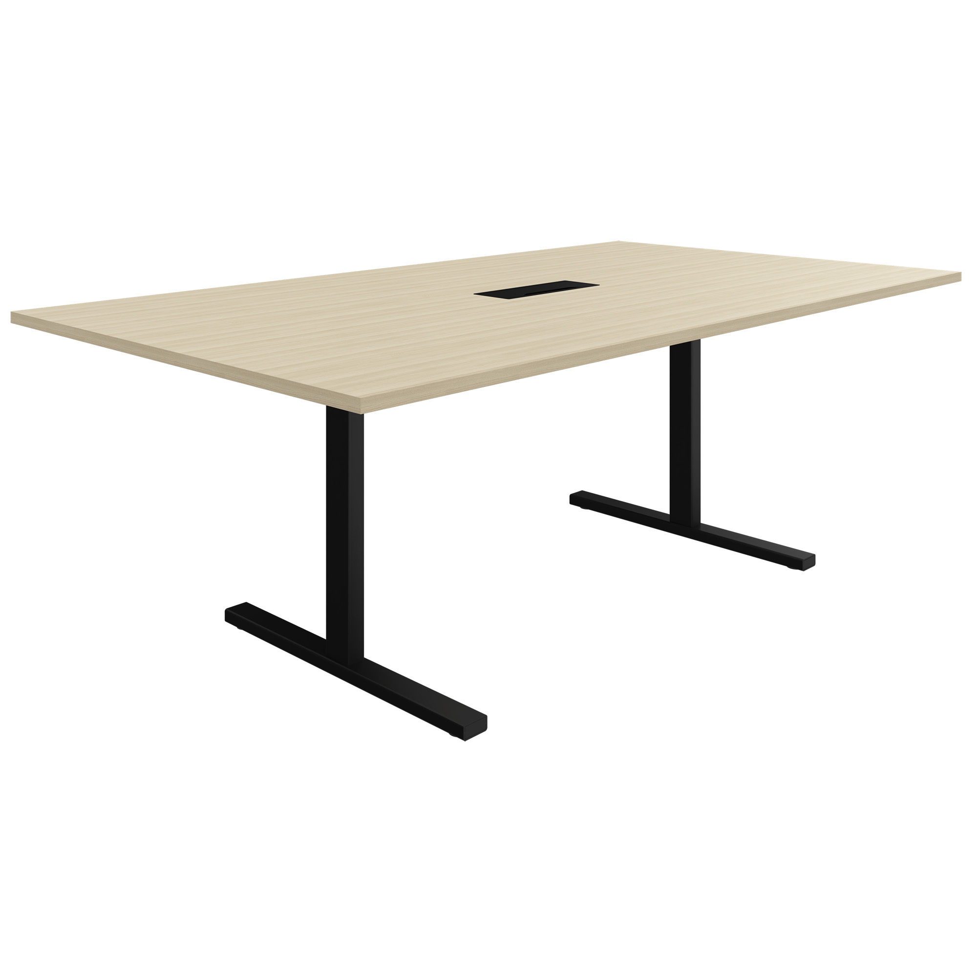 T-EASY Konferenztisch | 2000 x 1200 mm (8 - 10 Personen), elektrifiziert, Sandesche - 1 Main Image