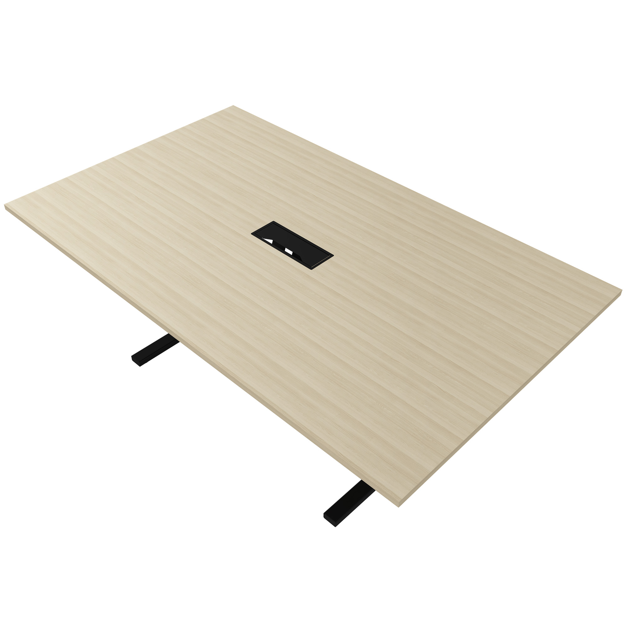 T-EASY Konferenztisch | 2000 x 1200 mm (8 - 10 Personen), elektrifiziert, Sandesche - 5 Main Image