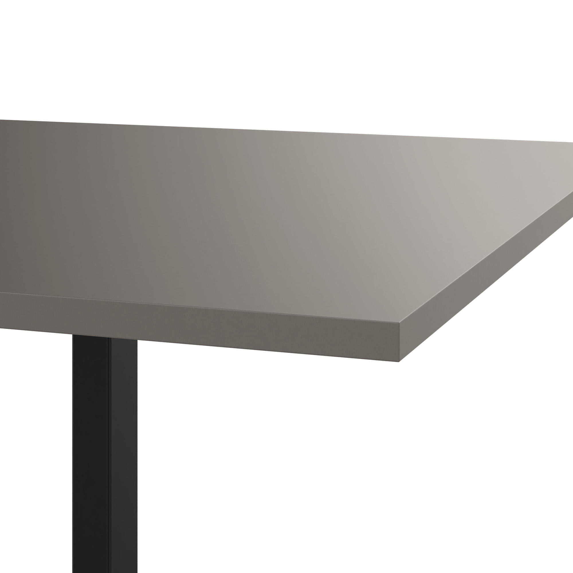 T-EASY Konferenztisch | 2000 x 1200 mm (8 - 10 Personen), elektrifiziert, Cubanitgrau - 6 Main Image
