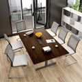T-EASY conference table | 2000 x 1200 mm (8 - 10 people), electrified, walnut - 1 Thumbnail Image