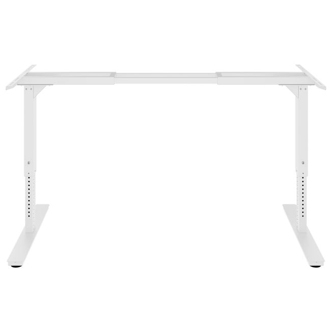 SCALE Tischgestell | 1075 - 1800 mm, manuell höhenverstellbar, Weiß
