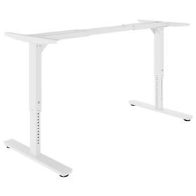 SCALE Tischgestell | 1075 - 1800 mm, manuell höhenverstellbar, Weiß