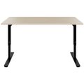 SCALE desk | 1600 - 1800 mm, manually height adjustable, sand ash - 2 Thumbnail Image