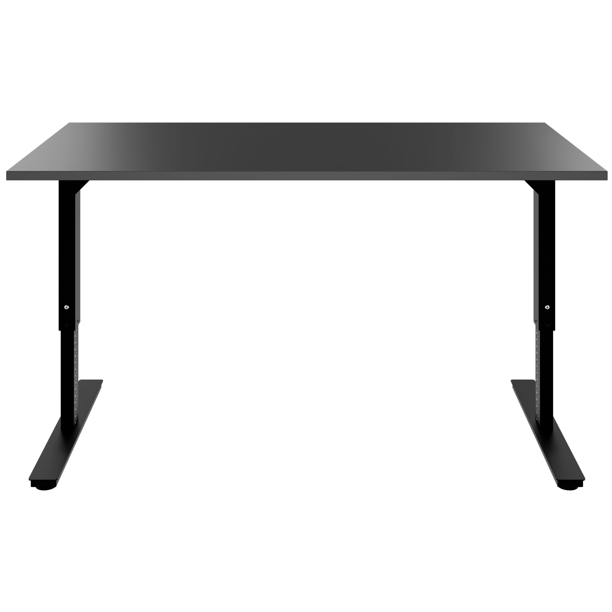 SCALE desk | 1600 - 1800 mm, manually height adjustable, anthracite - 2 Main Image