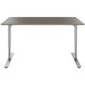 SCALE desk | 1600 - 1800 mm, manually height adjustable, Cubanite gray - 2 Thumbnail Image