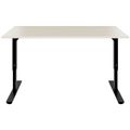 SCALE desk | 1600 - 1800 mm, manually height adjustable, maple - 2 Thumbnail Image