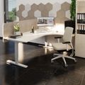 Scarico Angular Desk | 1800 x 1600 mm, regolabile in altezza manualmente, acero - 12 Thumbnail Image