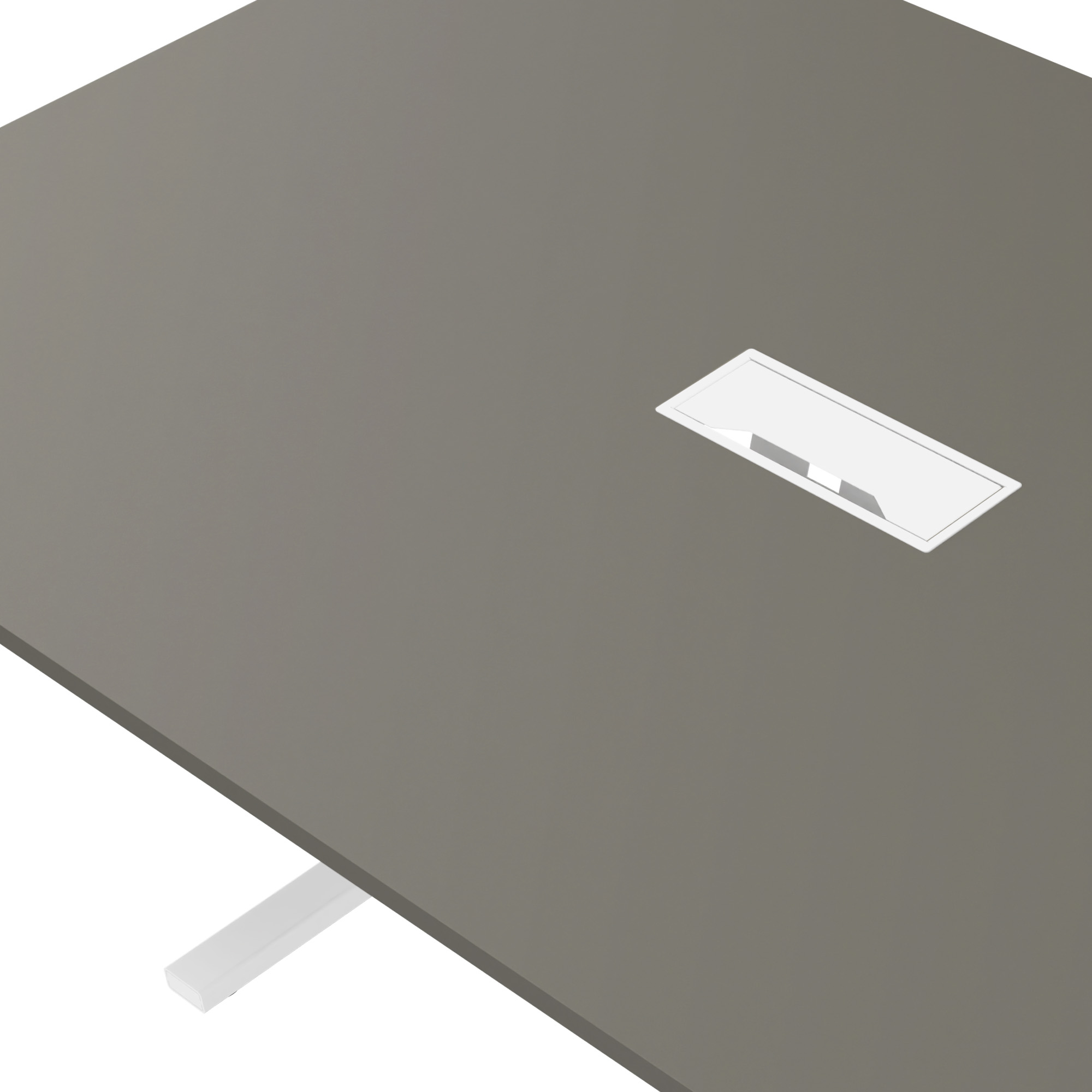 T-EASY Tableau de conférence | 2400 x 1200 mm (10 - 12 personnes), électrifié, gris cubanite - 14 Main Image