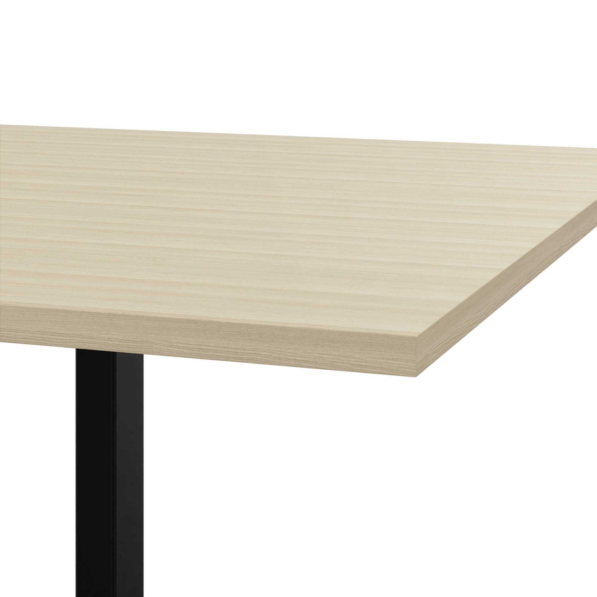 T-EASY Tableau de conférence | 2400 x 1200 mm (10 - 12 personnes), électrifiée, cendres de sable - 6 Main Image