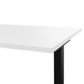 T-EASY Schreibtisch | 1200 - 1800 mm, elektrifiziert, Weiß - 3 Thumbnail Image