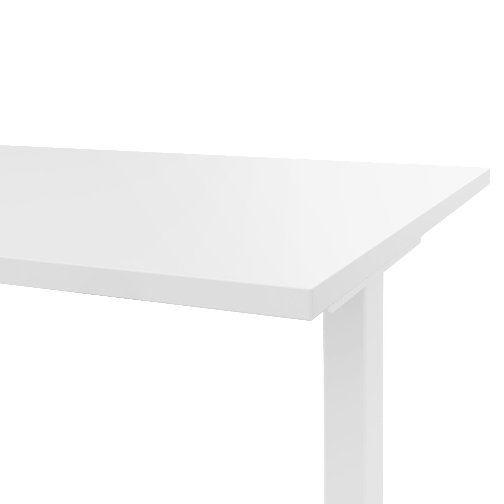 T-EASY desk | 1200 - 1800 mm, white - 3 Main Image