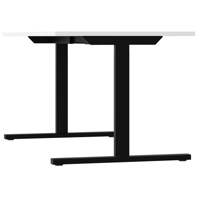 T-EASY Schreibtisch | 1200 - 1800 mm, Weiß