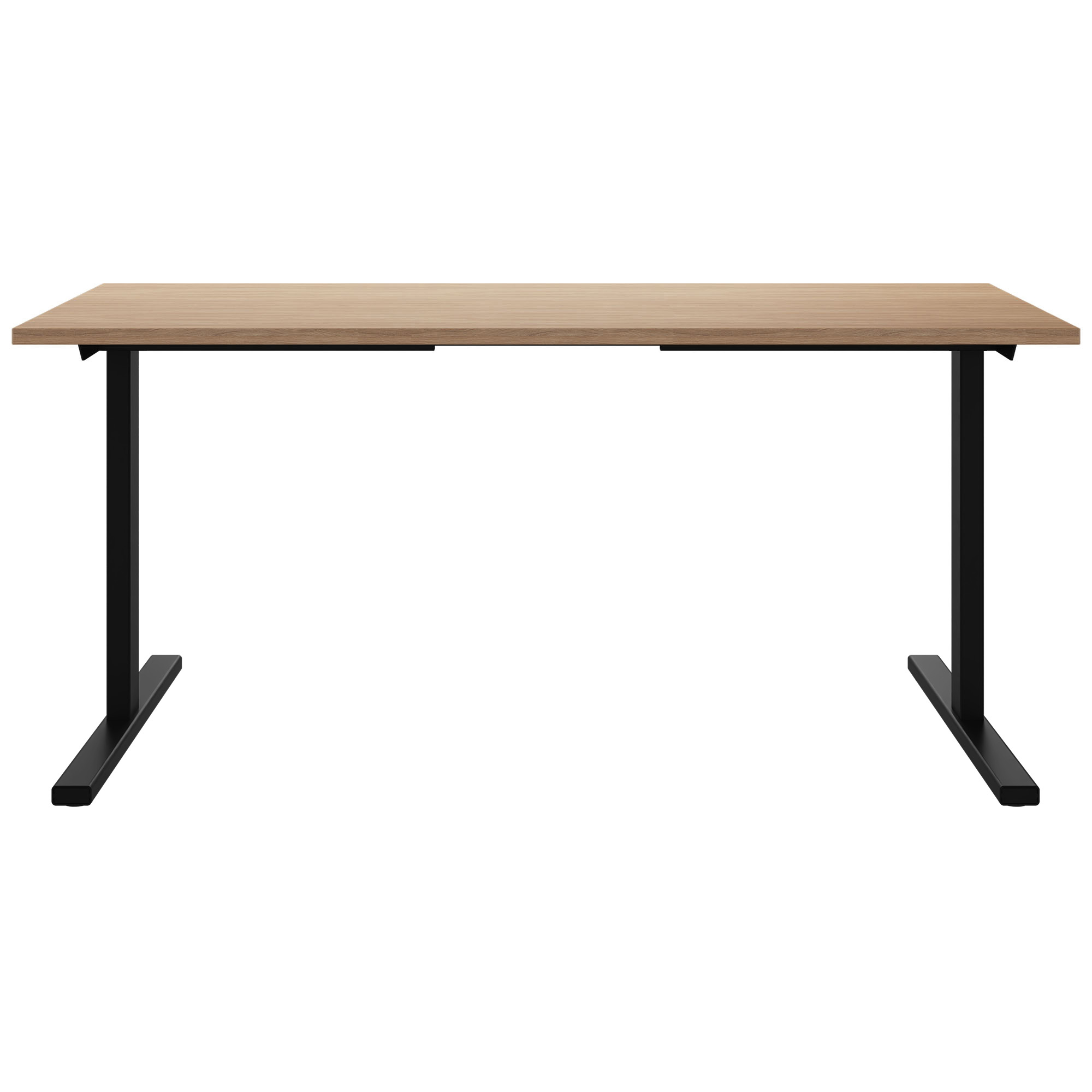 T-EASY desk | 1200 - 1800 mm, amber oak - 2 Main Image
