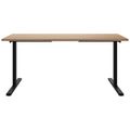 T-EASY desk | 1200 - 1800 mm, amber oak - 2 Thumbnail Image