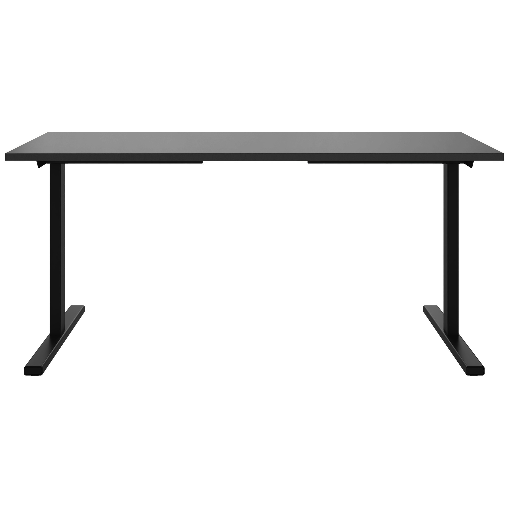 T-EASY desk | 1200 - 1800 mm, anthracite - 2 Main Image