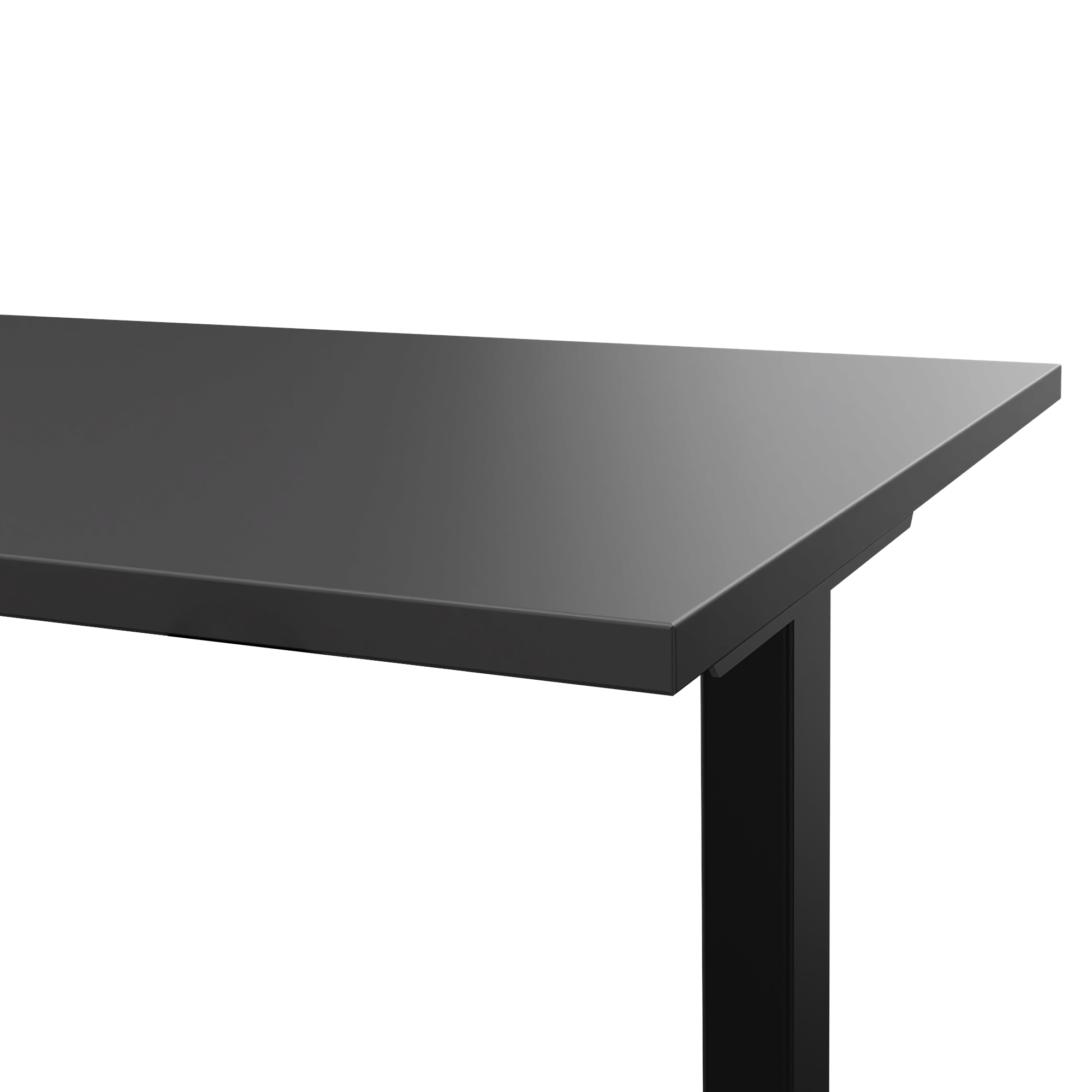 T-EASY desk | 1200 - 1800 mm, anthracite - 3 Main Image