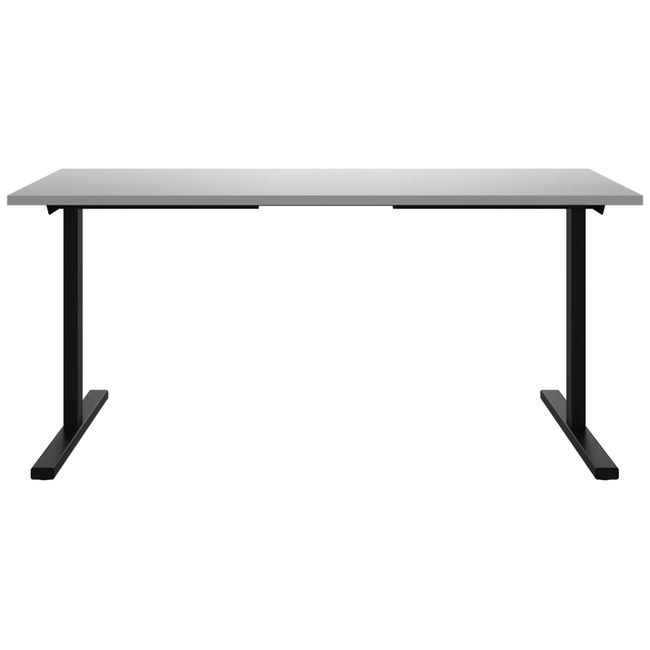 T-EASY Schreibtisch | 1200 - 1800 mm, Perlgrau