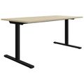 T-EASY desk | 1200 - 1800 mm, sand ash - 1 Thumbnail Image