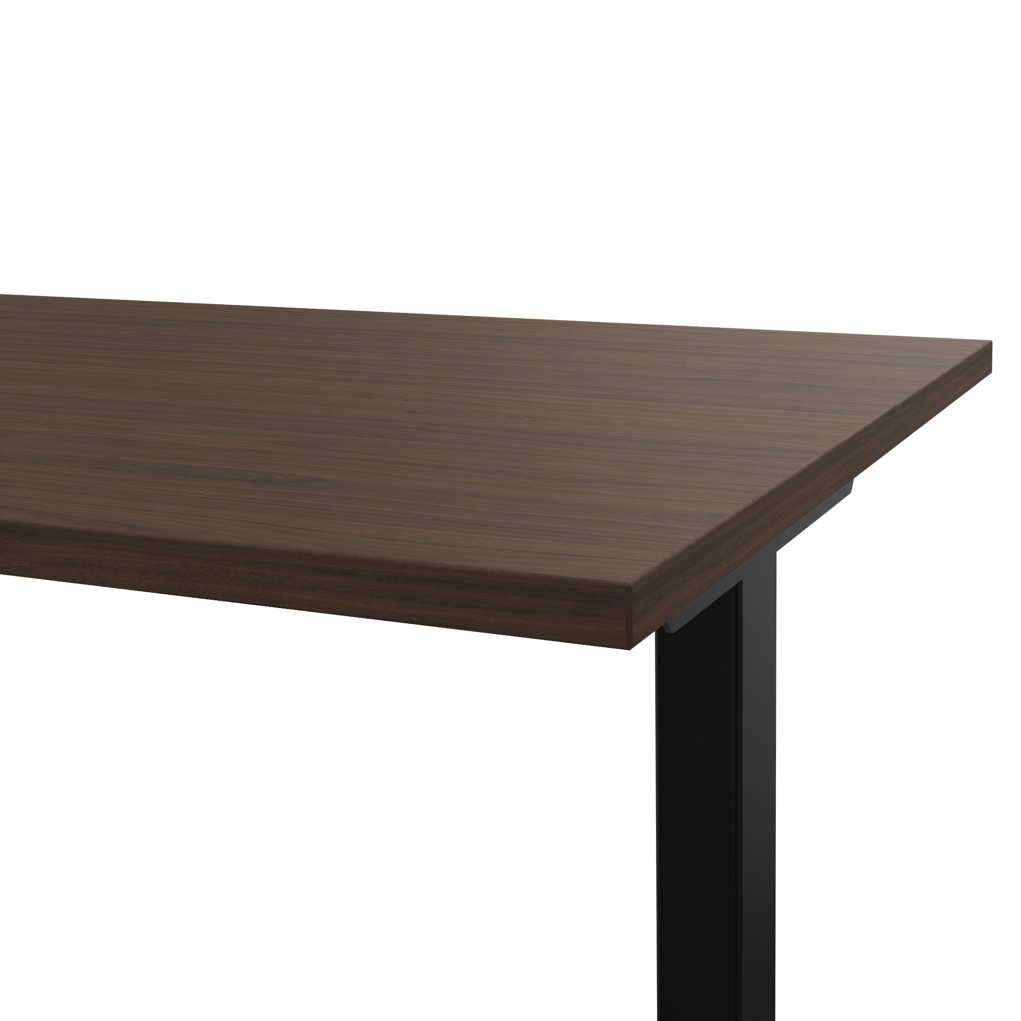 T-EASY desk | 1200 - 1800 mm, walnut - 3 Main Image