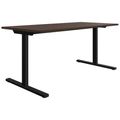 T-EASY desk | 1200 - 1800 mm, walnut - 1 Thumbnail Image
