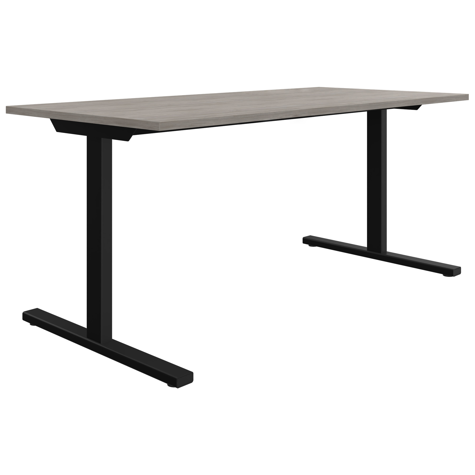 T-EASY desk | 1200 - 1800 mm, northern oak grey - 1 Main Image