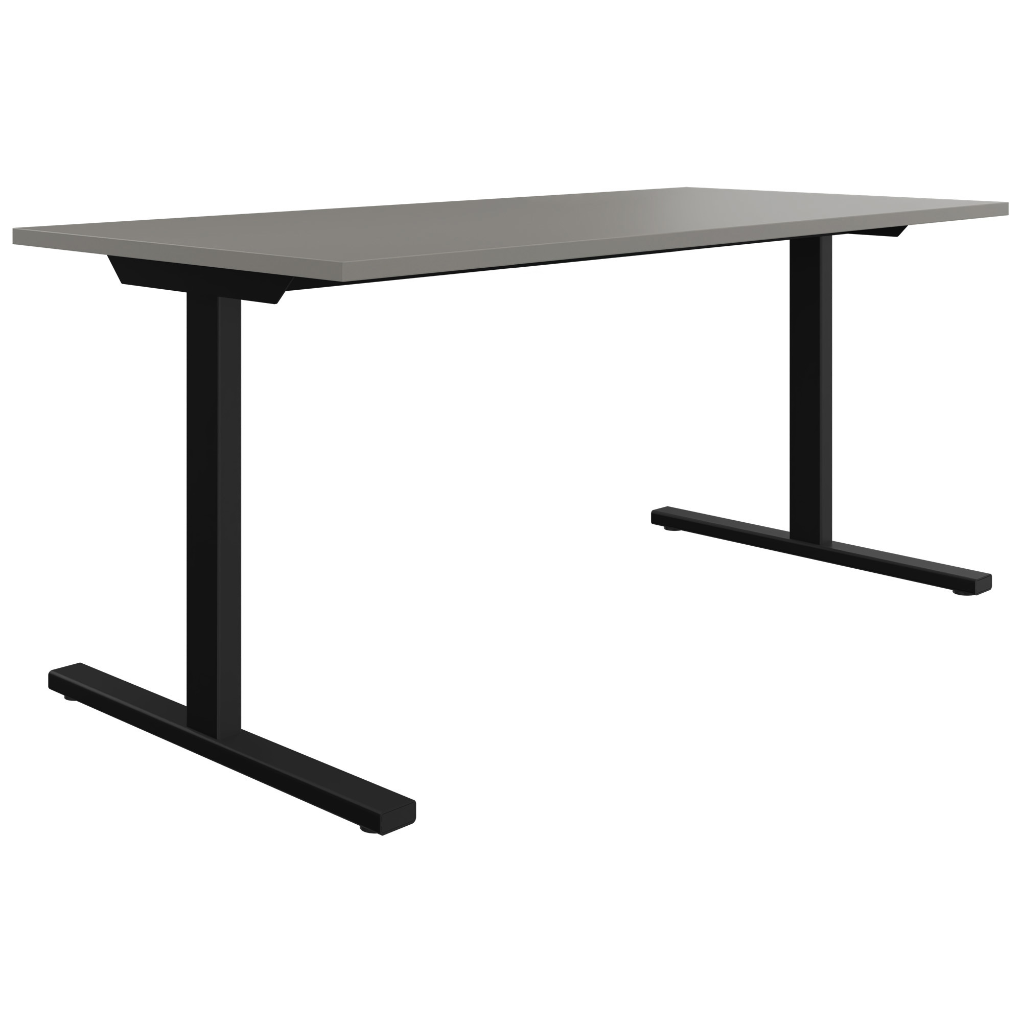 T-EASY desk | 1200 - 1800 mm, Cubanite grey - 1 Main Image