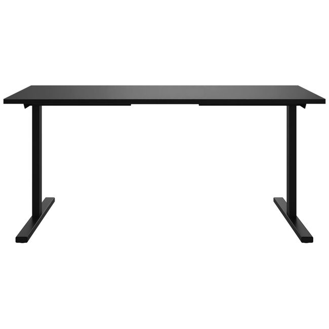 T-EASY Schreibtisch | 1200 - 1800 mm, Schwarz