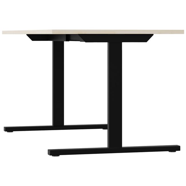 T-EASY Schreibtisch | 1200 - 1800 mm, Ahorn