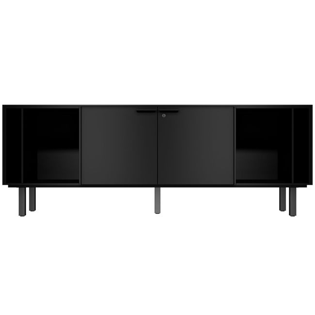 BRALCO SILE Lowboard | 1 OH, 2025 x 740 mm, Schwarz