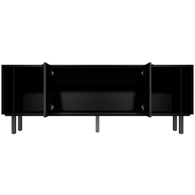 BRALCO SILE Lowboard | 1 OH, 2025 x 740 mm, Schwarz