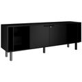BRALCO SILE Lowboard | 1 OH, 2025 x 740 mm, Schwarz - 1 Thumbnail Image