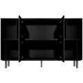 BRALCO SILE highboard | 2 OH, 2025 x 1250 mm, black - 3 Thumbnail Image