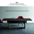 BRALCO SILE Konferenztisch | 2400 - 4200 mm (6 - 16 Personen), elektrifiziert, Schwarz - 4 Thumbnail Image