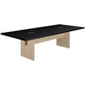 BRALCO SILE Konferenztisch | 2400 - 4200 mm (6 - 16 Personen), elektrifiziert, Schwarz BRALCO SILE Konferenztisch | 2400 - 4200 mm (6 - 16 Personen), elektrifiziert, Schwarz