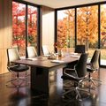 BRALCO SILE Konferenztisch | 2400 - 4200 mm (6 - 16 Personen), elektrifiziert, Nussbaum