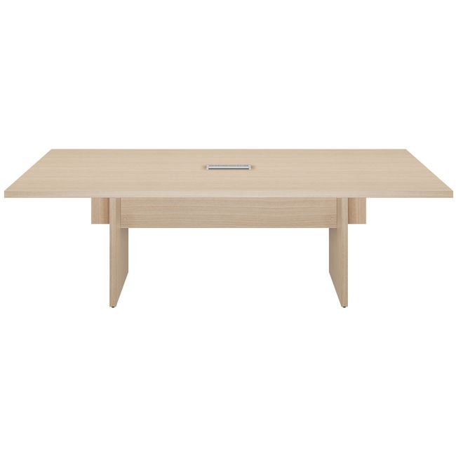 BRALCO SILE Konferenztisch | 2400 - 4200 mm (6 - 16 Personen), elektrifiziert, Eiche BRALCO SILE Konferenztisch | 2400 - 4200 mm (6 - 16 Personen), elektrifiziert, Eiche