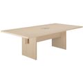 BRALCO SILE Konferenztisch | 2400 - 4200 mm (6 - 16 Personen), elektrifiziert, Eiche BRALCO SILE Konferenztisch | 2400 - 4200 mm (6 - 16 Personen), elektrifiziert, Eiche