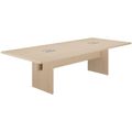 BRALCO SILE Konferenztisch | 2400 - 4200 mm (6 - 16 Personen), elektrifiziert, Eiche BRALCO SILE Konferenztisch | 2400 - 4200 mm (6 - 16 Personen), elektrifiziert, Eiche
