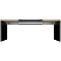 BRALCO SILE Schreibtisch | 1800 - 2000 mm, Wangengestell, Eiche BRALCO SILE Schreibtisch | 1800 - 2000 mm, Wangengestell, Eiche
