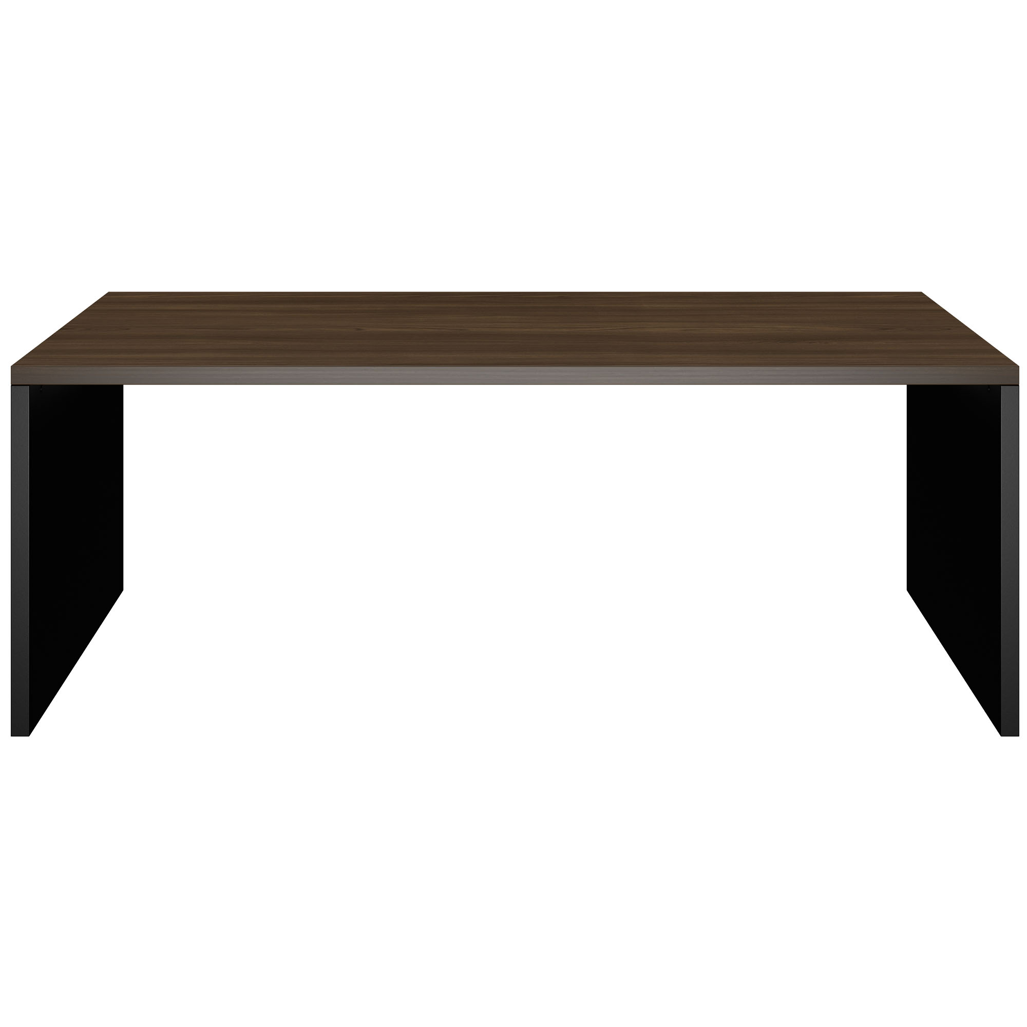 Bralco SILE Bureau | 1800 - 2000 mm, cadre de joues, noyer - 3 Main Image