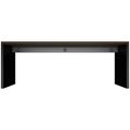 Bralco SILE Bureau | 1800 - 2000 mm, cadre de joues, noyer - 2 Thumbnail Image