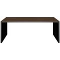 Bralco SILE Bureau | 1800 - 2000 mm, cadre de joues, noyer - 3 Thumbnail Image