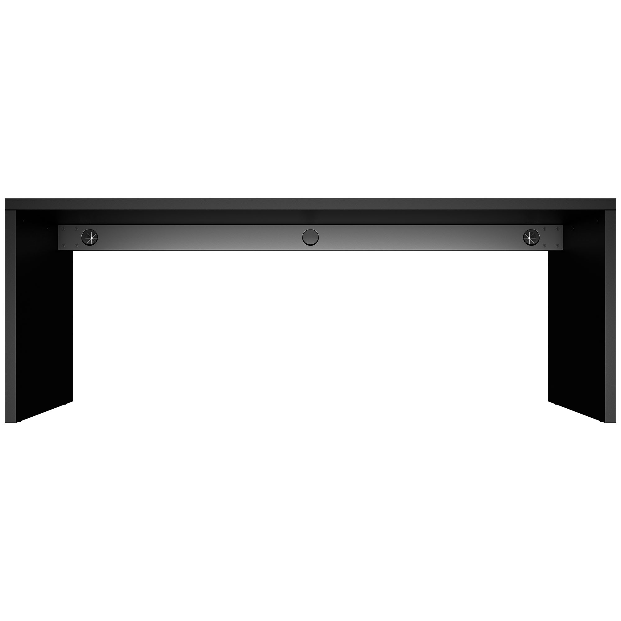 Bralco SILE Bureau | 1800 - 2000 mm, cadre de joues, noir - 2 Main Image